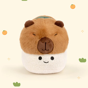 Funny Capybara Stuffed Animals Plush Toy - French Fries Capybara, Sushi capybara